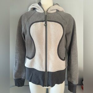 Lululemon Tri-Coloured Scuba Hoodie - size 6